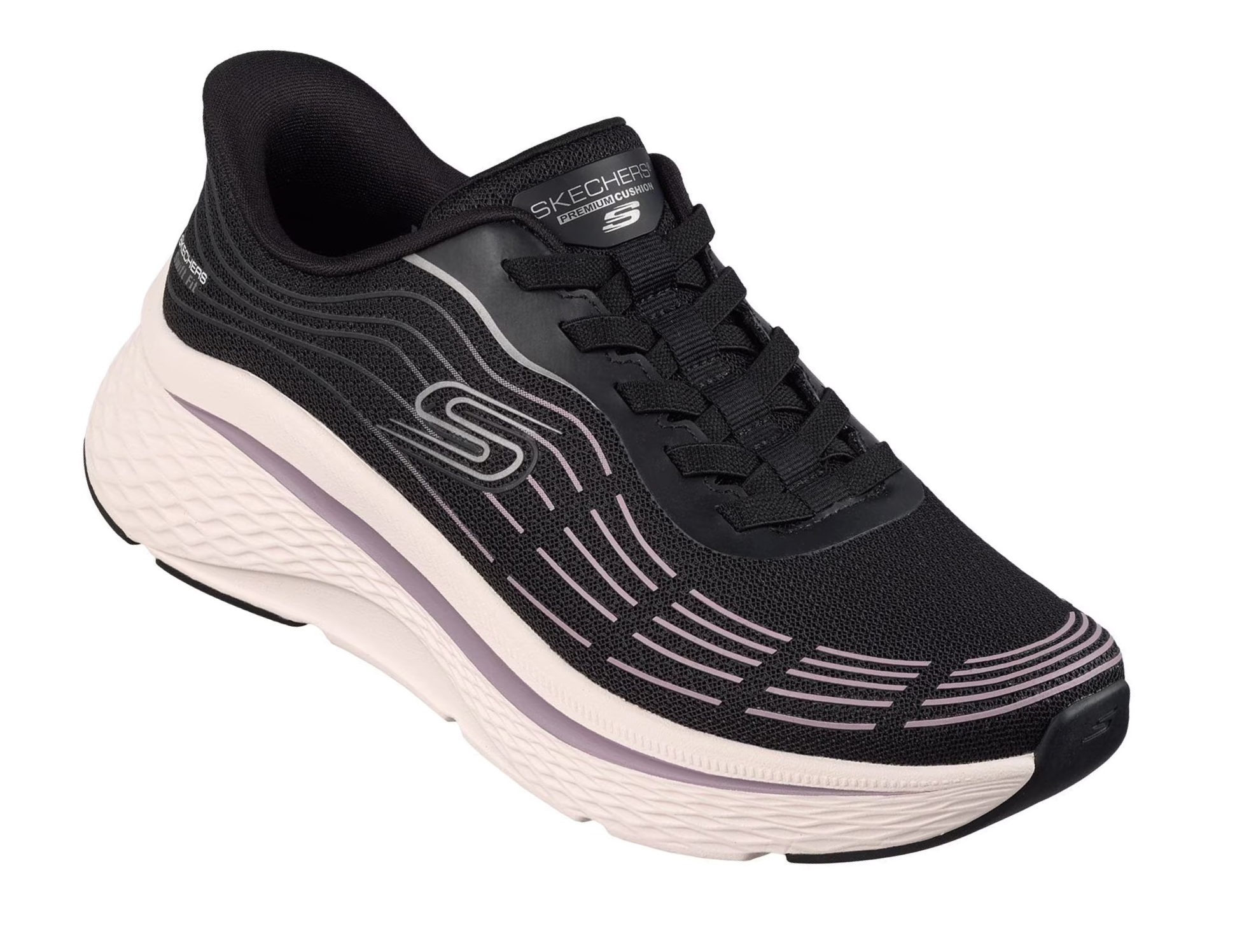 Skechers Women's Swift Fit Sneaker, Black
